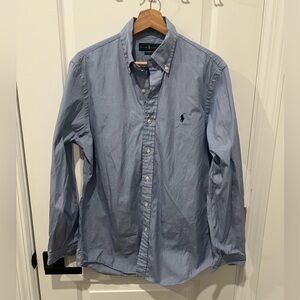 Ralph Lauren Men's Light Blue Casual Shirt